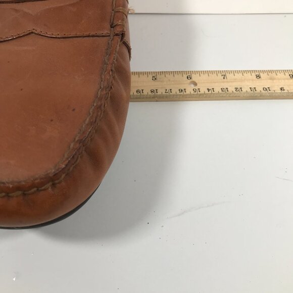 Polo Ralph Lauren Reynold Tan Loafers Driving Shoes Mens US 13D UK 12.5 EU 46 - Picture 11 of 16